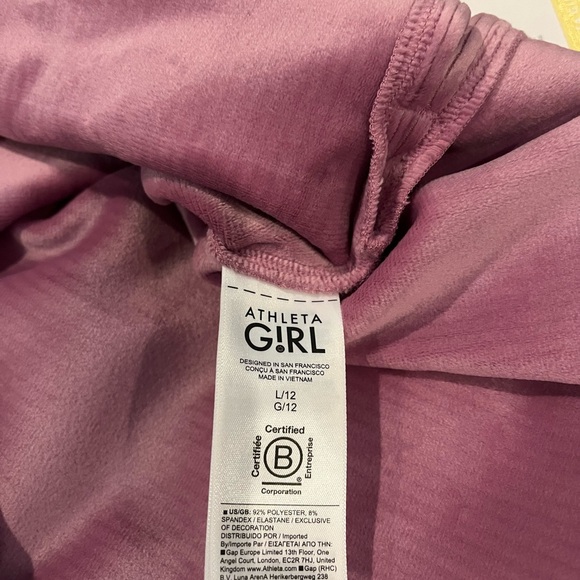NWT Athleta Girl Kozy Rib Hoodie Size L/(12) - Picture 10 of 15